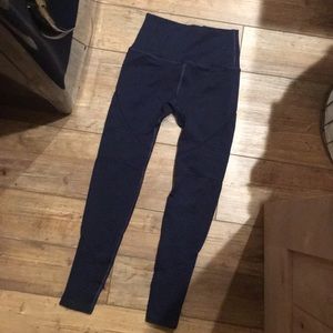 Alphalete Leggings-navy